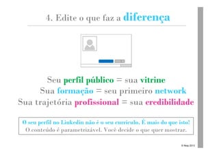 15 dicas práticas para Otimizar seu Perfil no Linkedin | PDF
