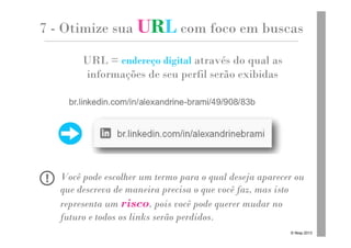 15 dicas práticas para Otimizar seu Perfil no Linkedin | PDF