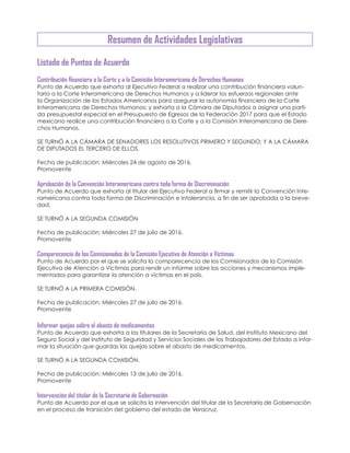 Cuarto Informe Legislativo 2015- 2016
