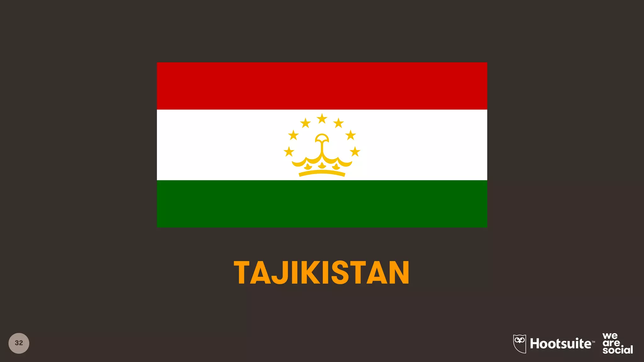 32
TAJIKISTAN
 