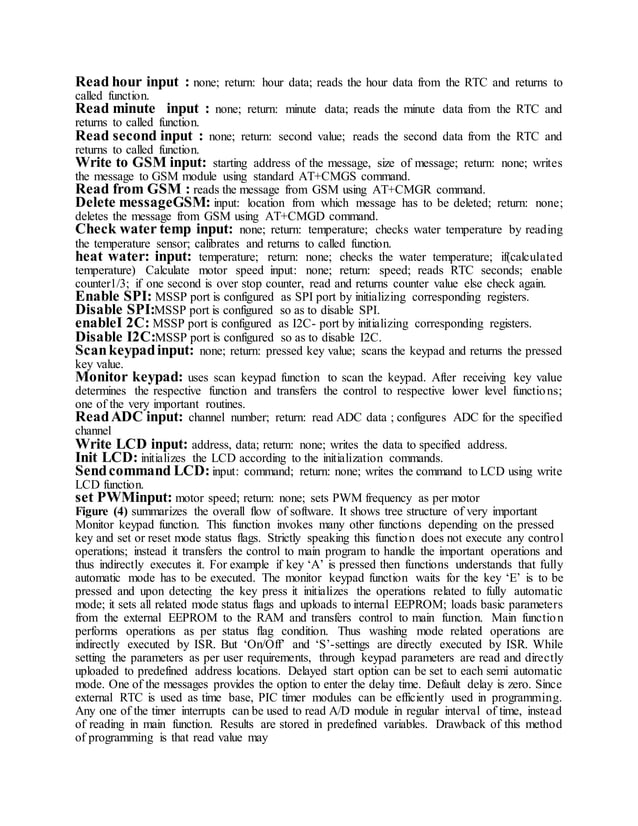 15 el83 automatic washing machine using microchip pic18f series microcontroller PDF