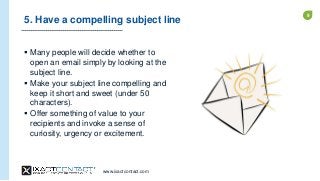 15 Email Marketing and Copywriting Tips Every REALTOR® Needs to Know Slide 9