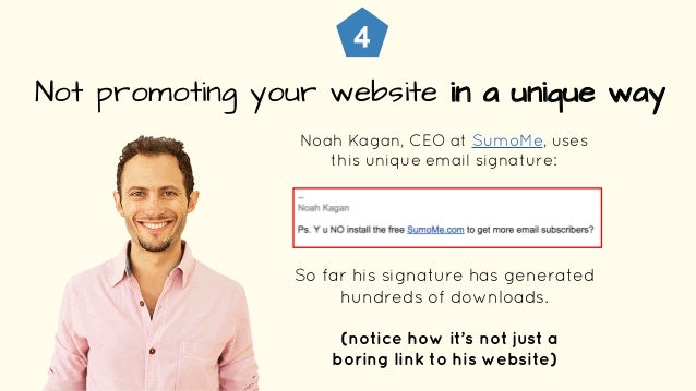 15 careless email signature mistakes that were all guilty of unique email signatures