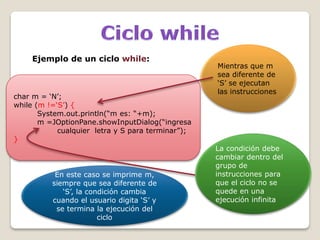 15 Curso de POO en java - estructuras repetitivas | PDF