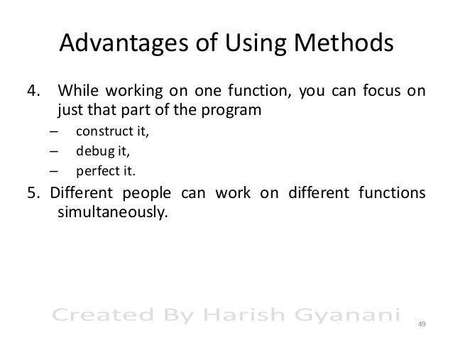 40+ examples of user defined methods in java with explanation