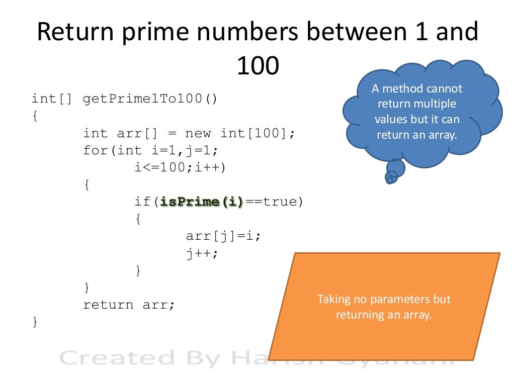 40+ examples of user defined methods in java with explanation