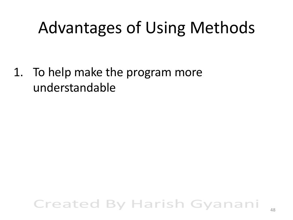 40+ examples of user defined methods in java with explanation