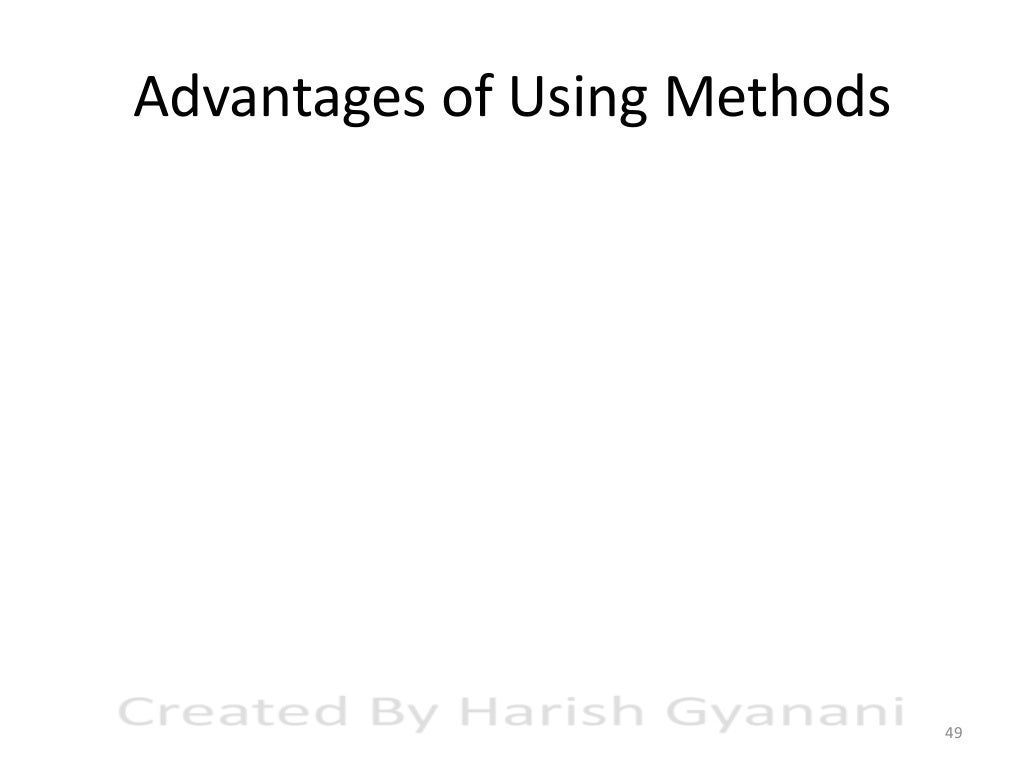 40+ examples of user defined methods in java with explanation