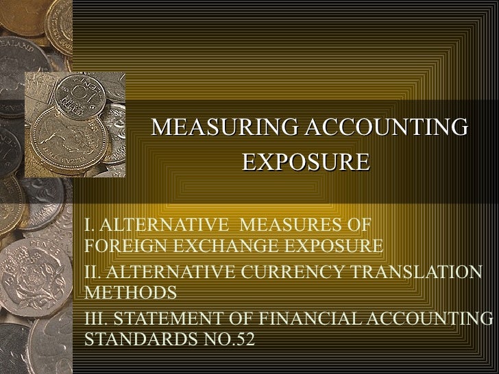 Accounting Exposure