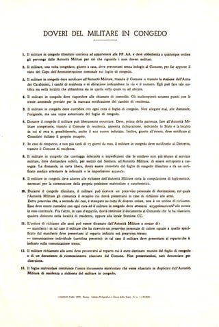 Congedo Militare Colore PDF
