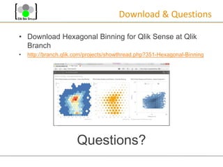 Qlik Dev Group - Hexagonal Binning | PPT
