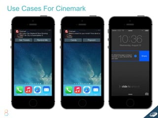 Use Cases For Cinemark
 