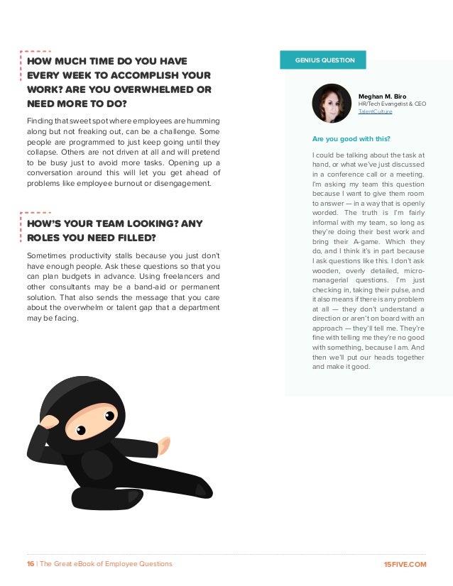 The Great Ebook Of Employee Questions Part 2 Return Of The Question The Great Ebook Of Employee Questions Part 2 Return Of The Question