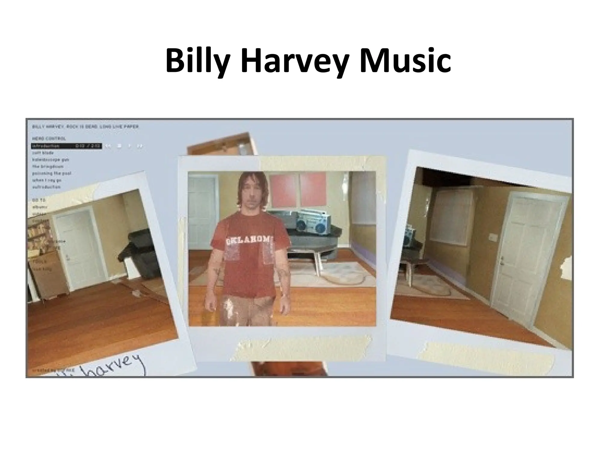 Billy Harvey Music
