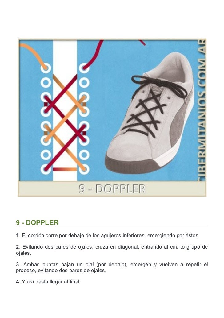 15 formas creativas de atarse los cordones