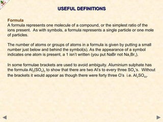 15 formulas for chemistry practical lectures | PPT