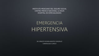 INSTITUTO MEXICANO DEL SEGURO SOCIAL
CENTRO MEDICO NACIONAL LA RAZA
HOSPITAL DE ESPECIALIDADES
 