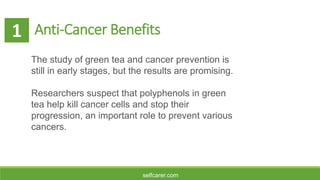 15 Health Benefits of Green Tea | PDF