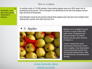 Things That Include Apple 15 Healthy Foods | PPT