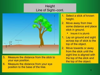 Sight Distance Sticks Heights and distances | PPT