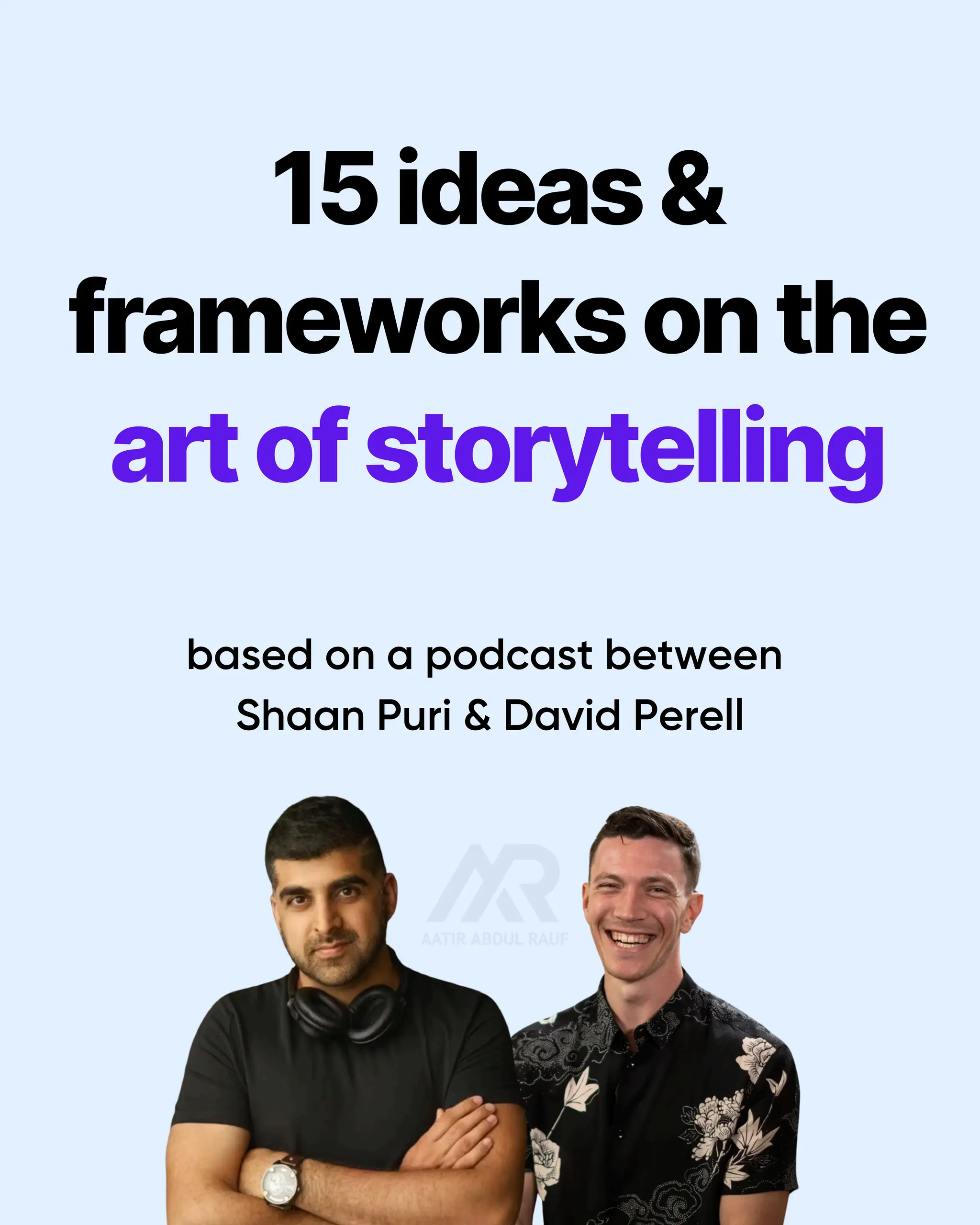 15 ideas and frameworks on the art of storytelling | PDF