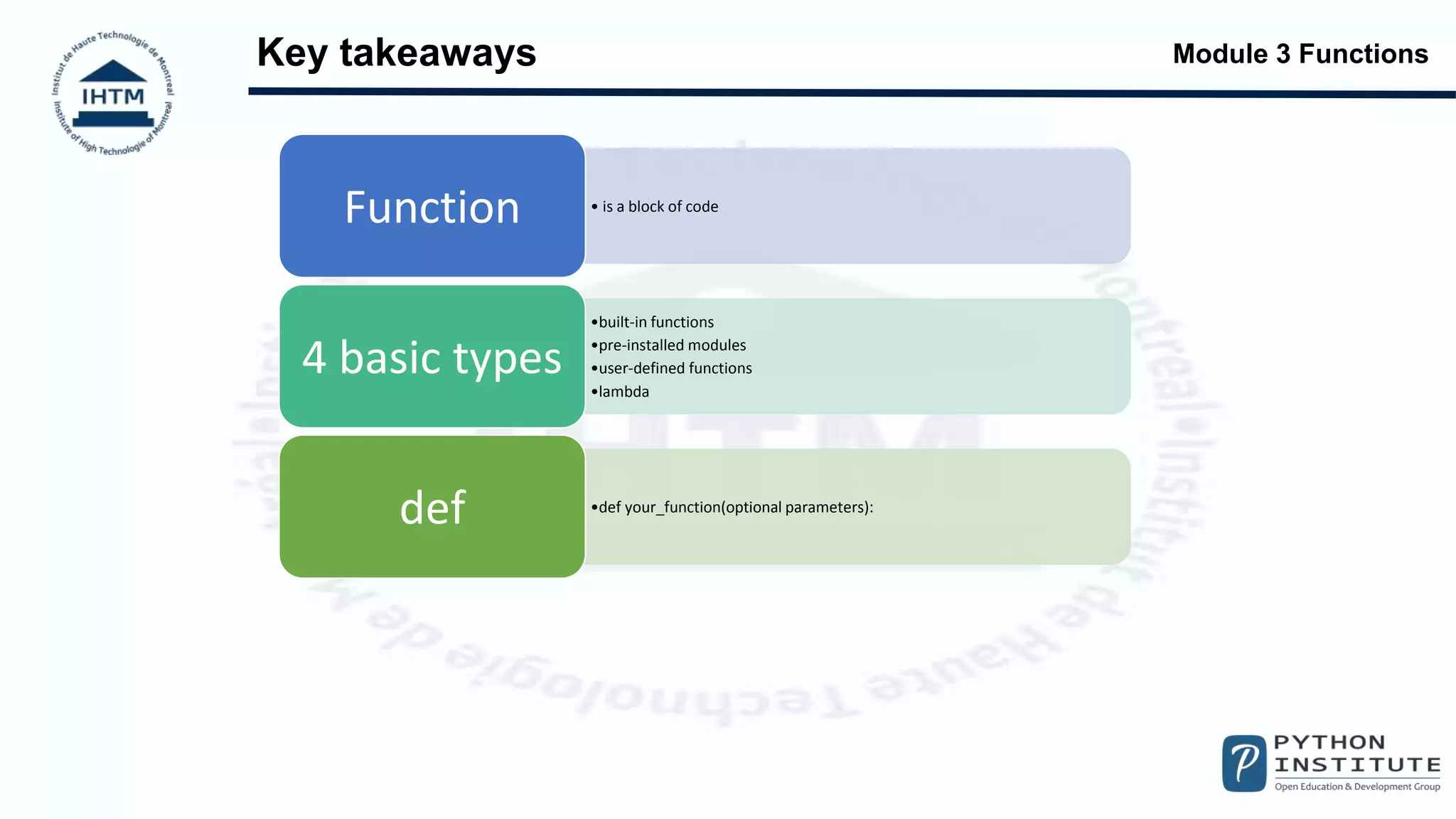 Python PCEP Functions | PPT