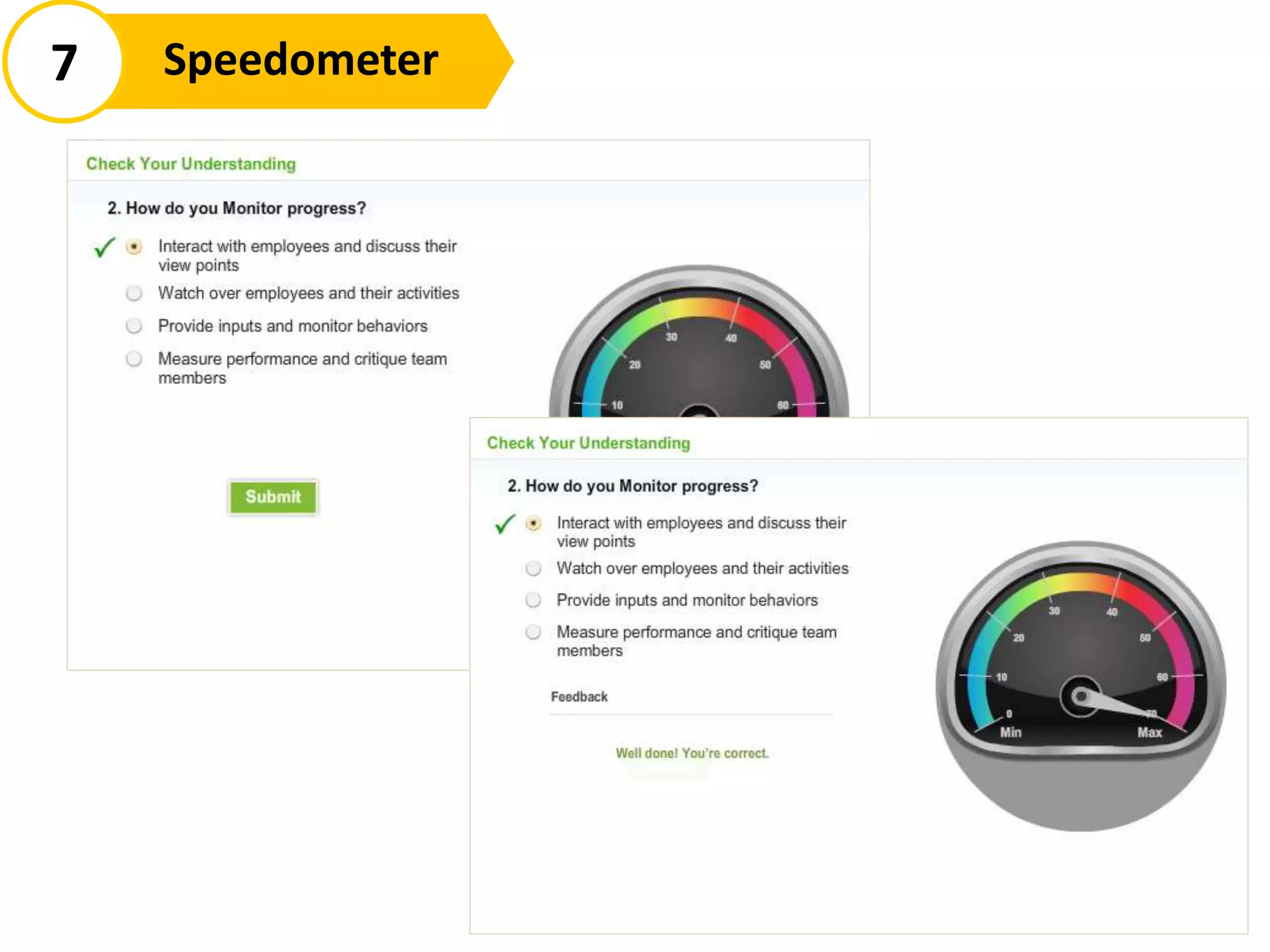7 Speedometer
 