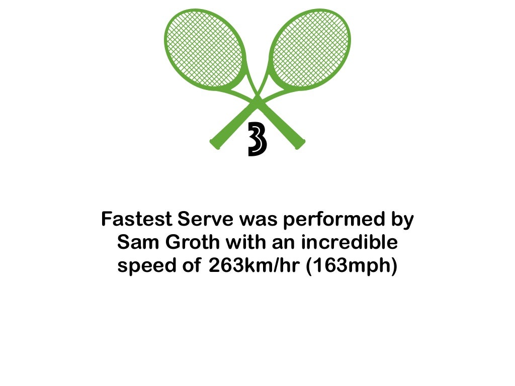 15 Interesting Facts about Tennis