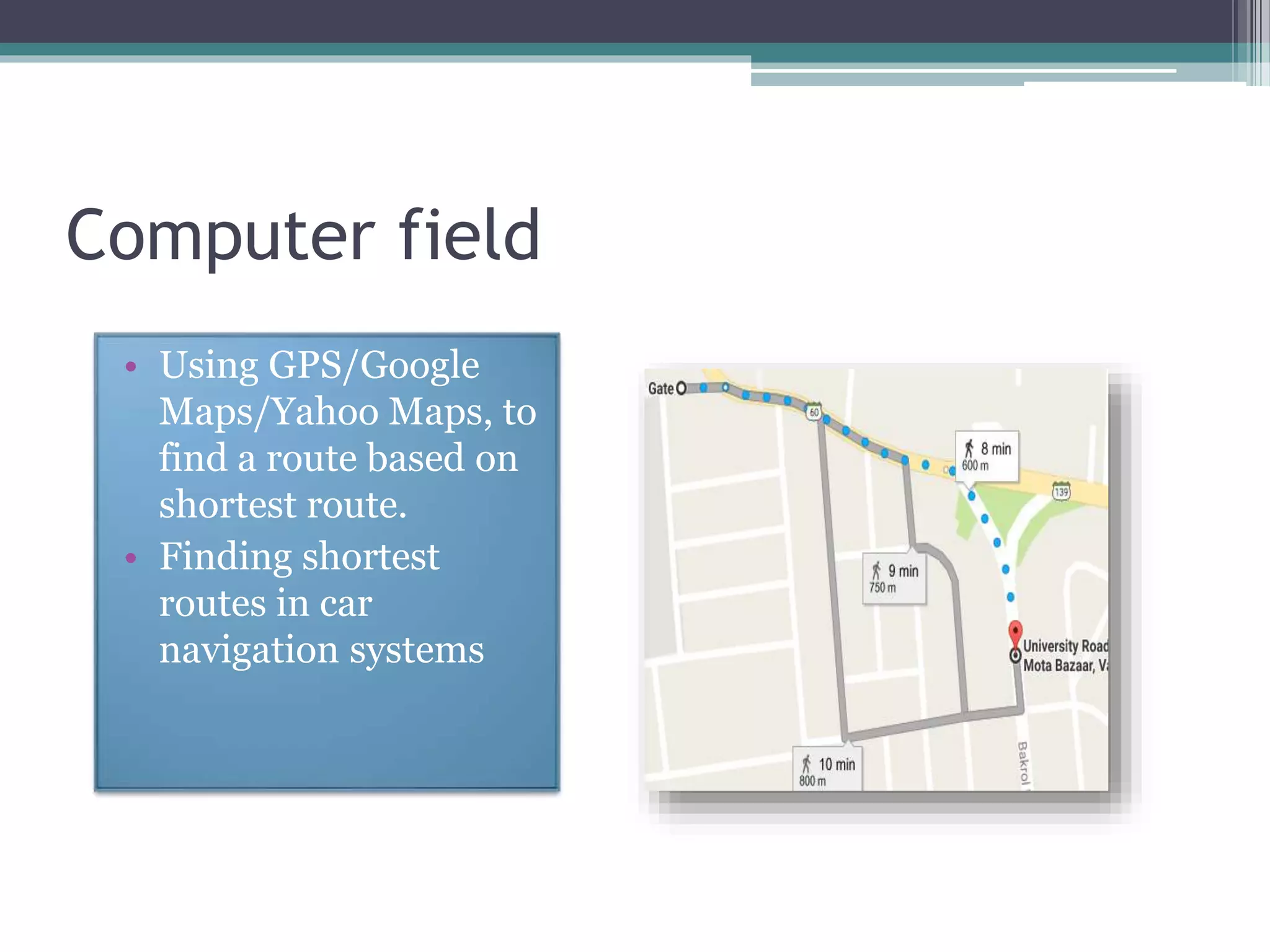 Application of graph data structure pptx
