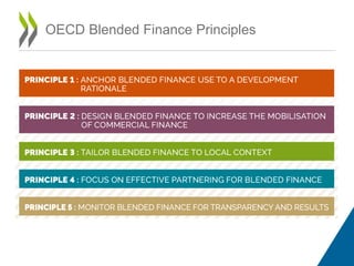 OECD Blended Finance Principles
 