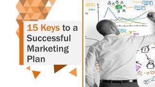 15 Keys to a
Successful
Marketing
Plan
 