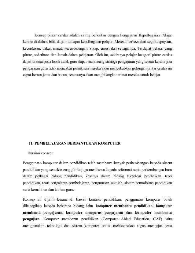15 Konsep Kepelbagaian Pelajar