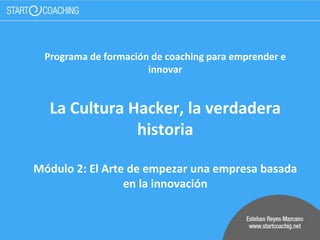 Comprendiendo la cultura hacker | PPTX