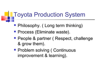 15 lean mfg toyota production system (1) | PPT