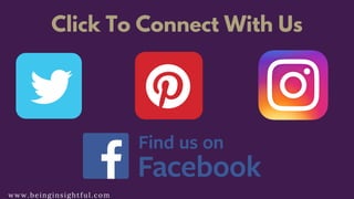 www.beinginsightful.com
Click To Connect With Us
 
