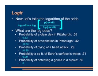 Mixed Effects Models - Logit Models | PDF