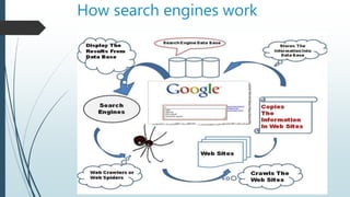 How search engines work
 