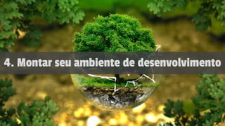 4. Montar seu ambiente de desenvolvimento
 