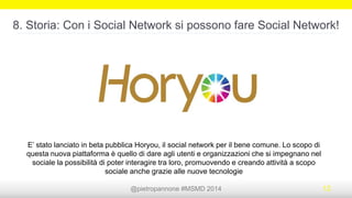 @pietropannone #SMDayMI #SMDay 2014 12
7. Storia: Trovare risposte
https://it.answers.yahoo.com/question/index?qid=20111011151526AAK0GvI
 