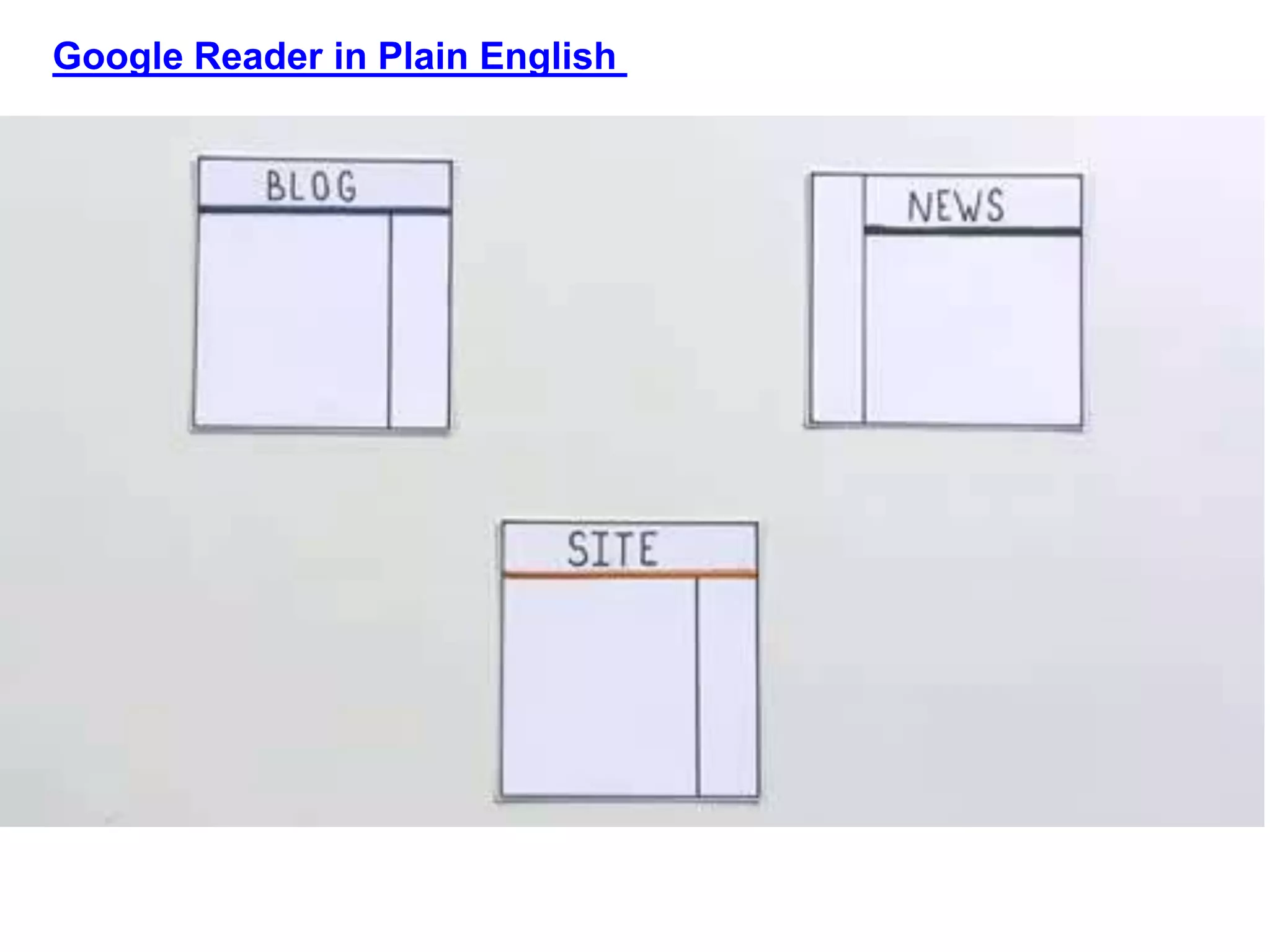 Google Reader in Plain English 
