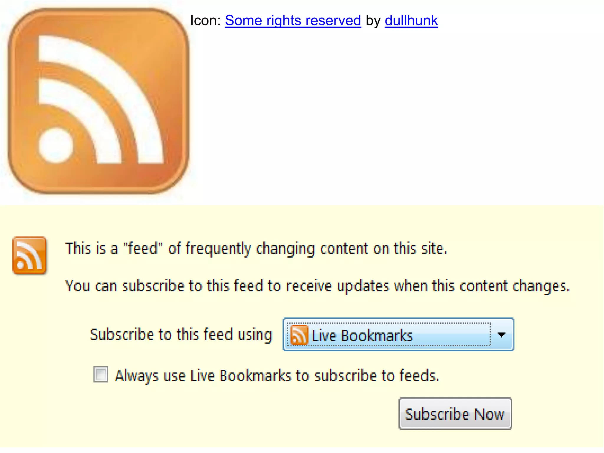 Icon: Some rights reserved by dullhunk