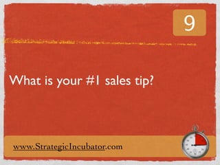 15 Incubator Minutes