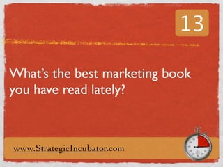 15 Incubator Minutes