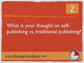 15 Incubator Minutes