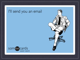 Internal communication for a startup