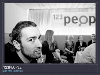 123PEOPLE
AUG 2009 - OCT 2011
 