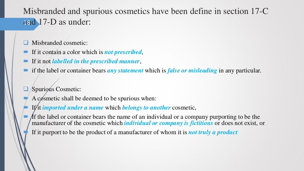 Regulatory of Cosmetic in India by Janki Patel