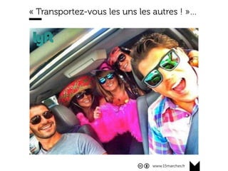 www.15marches.fr
« Transportez-vous les uns les autres ! »…
 