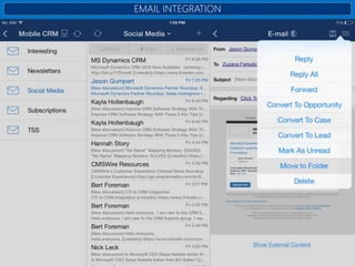 EMAIL INTEGRATION
 