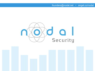 founders@nodal.net • angel.co/nodal
founders@nodal.net • angel.co/nodal
 
